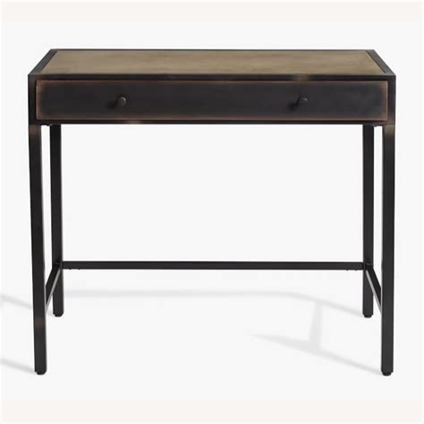 metal writing desk